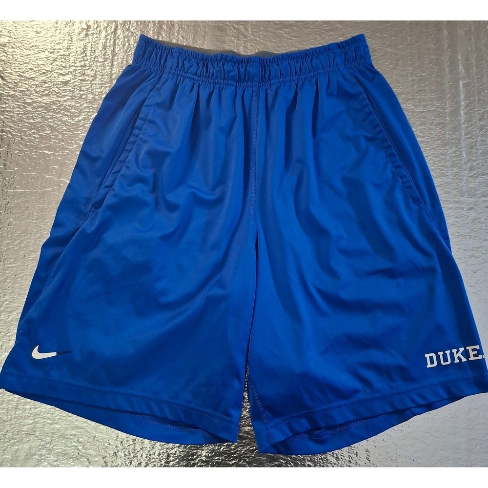 Nike Duke Blue Devils Dri-FIT‎ Basketball Shorts Mens Medium Royal Blue Athletic
